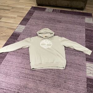 Large tan timberland hoodie